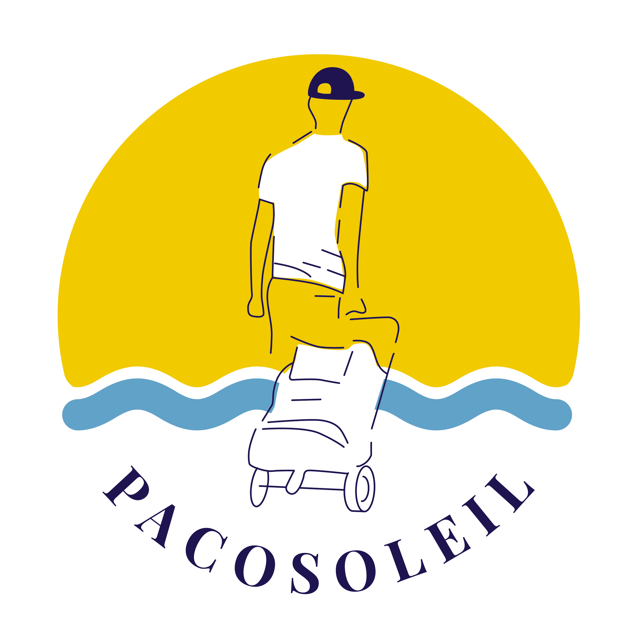 Pacosoleil est une marque familiale basée à Valence. Pensé en famille, le chariot Pacosoleil est un chariot multifonctions à roulettes. Idéal pour la plage et la ville, il se transforme en sac de randonnée pour la campagne ou la montagne.